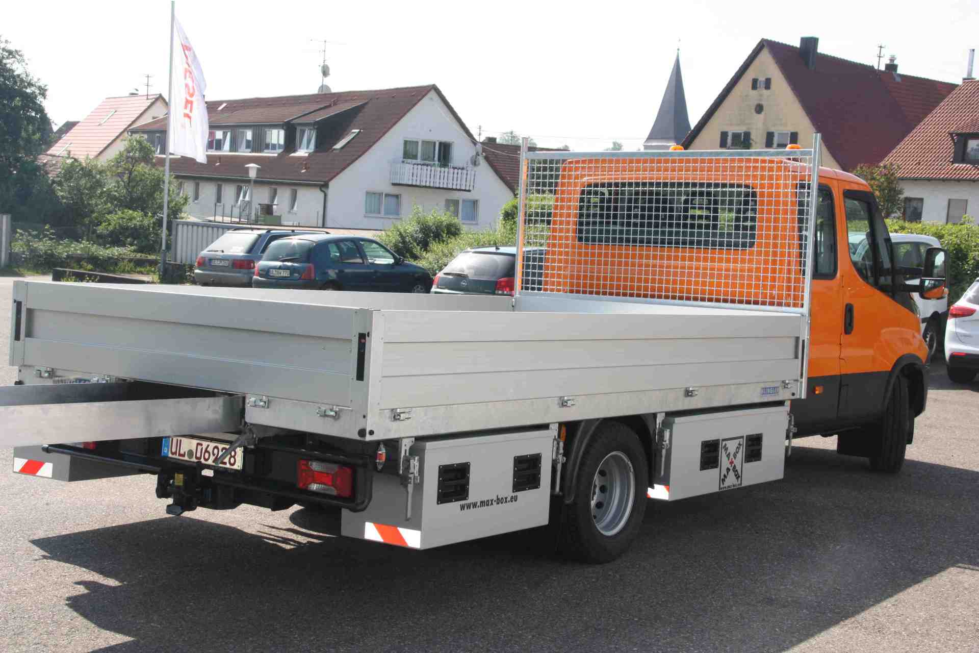 - Klingler an Pritsche Nutzfahrzeuge MAXBOX® Daily Fahrzeugtechnik